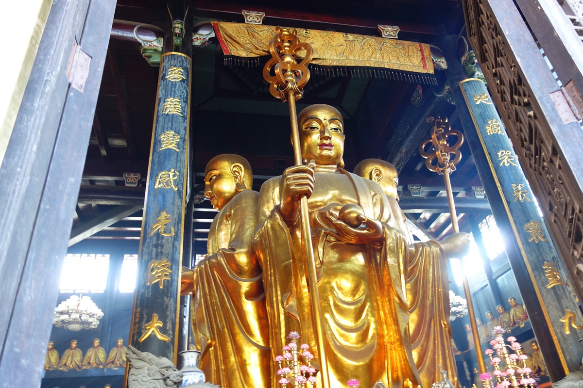 安徽九華山．地藏菩薩道場．地藏悲願